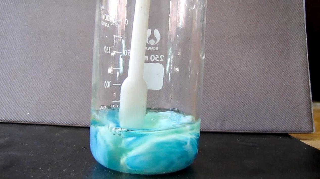 配制鉬酸銨檢測溶液 配制鉬酸銨檢測溶液